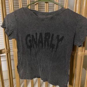 Gnarly brandy Melville crop